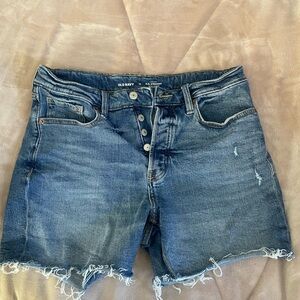 Old Navy Women's Distressed Blue Jean Shorts